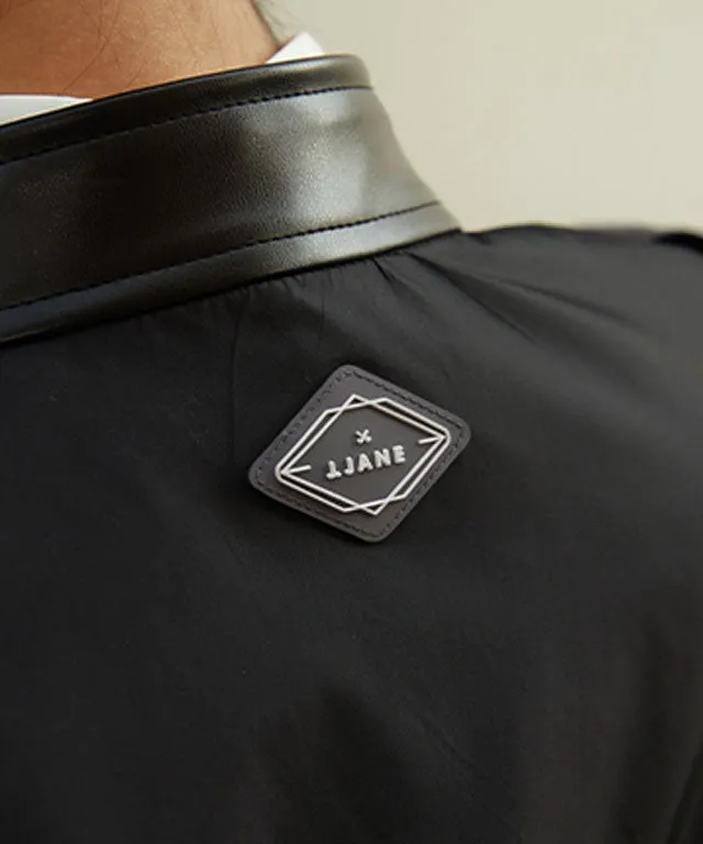 J.Jane Leather Rider Windbreaker