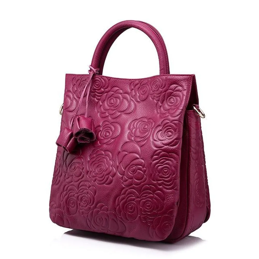 <bold>Bucket / Tote Bag <br>Genuine-Leather