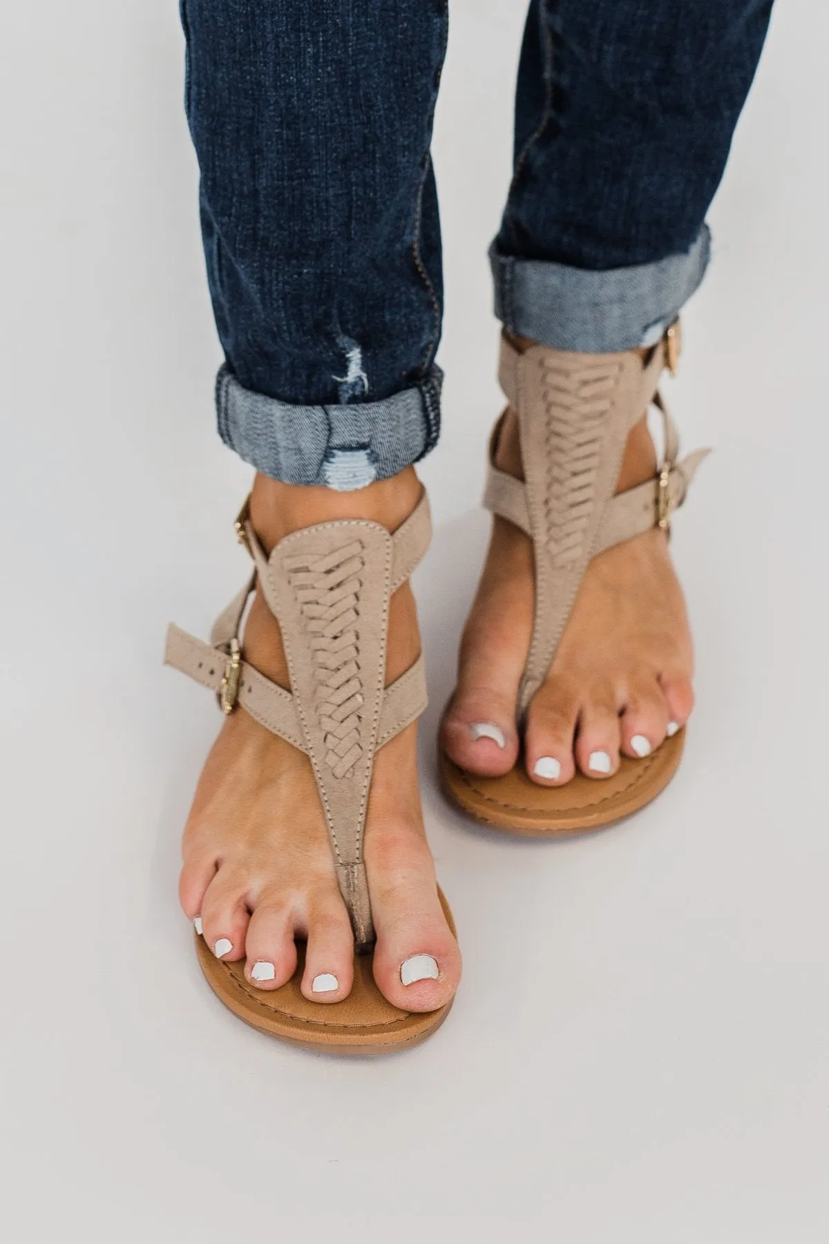 Not Rated Felix Sandals- Nude