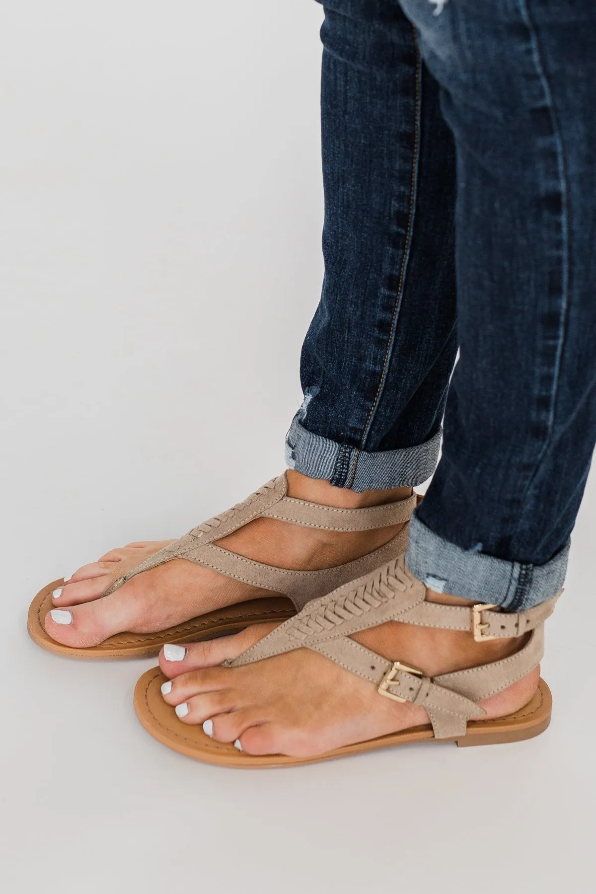 Not Rated Felix Sandals- Nude
