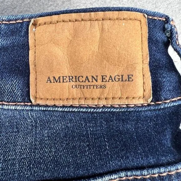 NWT American Eagle Super Stretch X Jeggings Size 4 Regular Low Rise