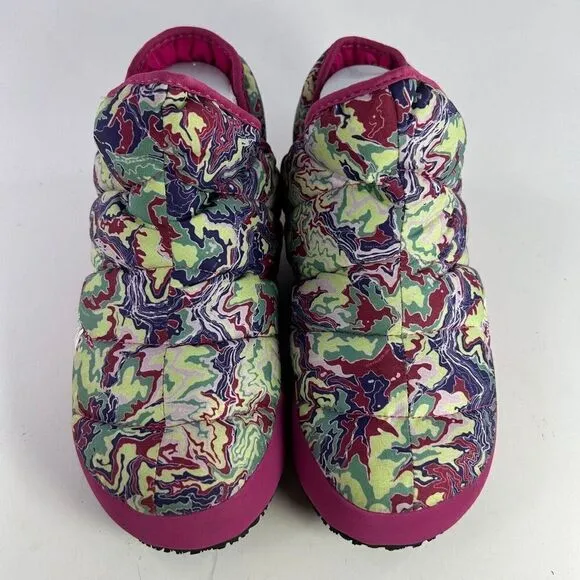 THE NORTH FACE Youth THERMOBALL TRACTION BOOTIES US 3 Kid's Pink Puffer Boot